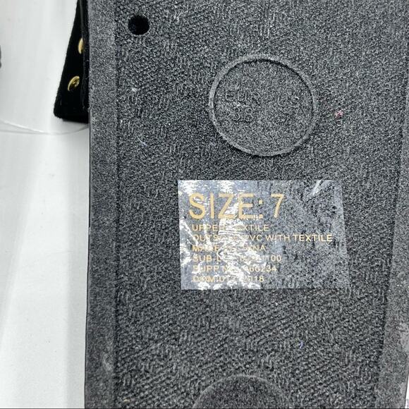 MixIt Womens Embellished Pearl Style Pool Slide Shoes Sz 7 - Picture 5 of 10